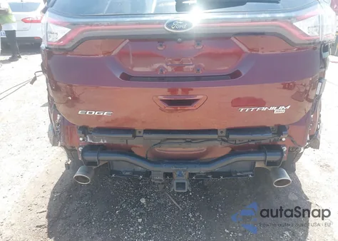 2016 Ford Edge Titanium from USA, damaged, VIN 2FMPK4K82GBB03119